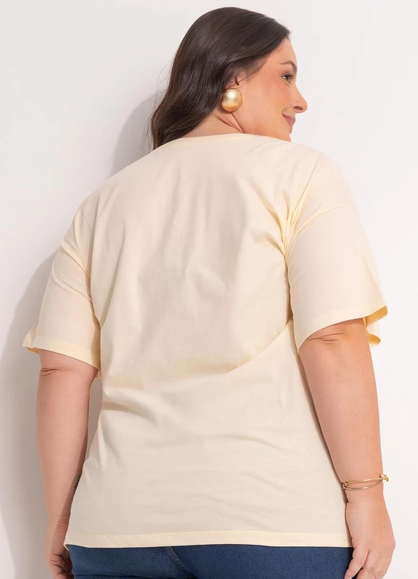 Disney - Blusa Lilo & Stitch Amarelo 2