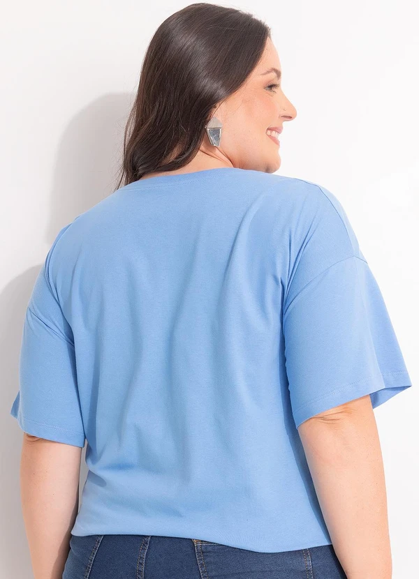 Disney - Blusa Lilo & Stitch Azul 2