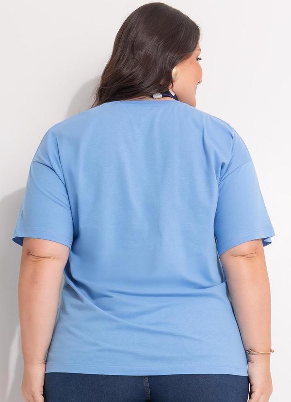 Blusa Lilo & Stitch Azul 2