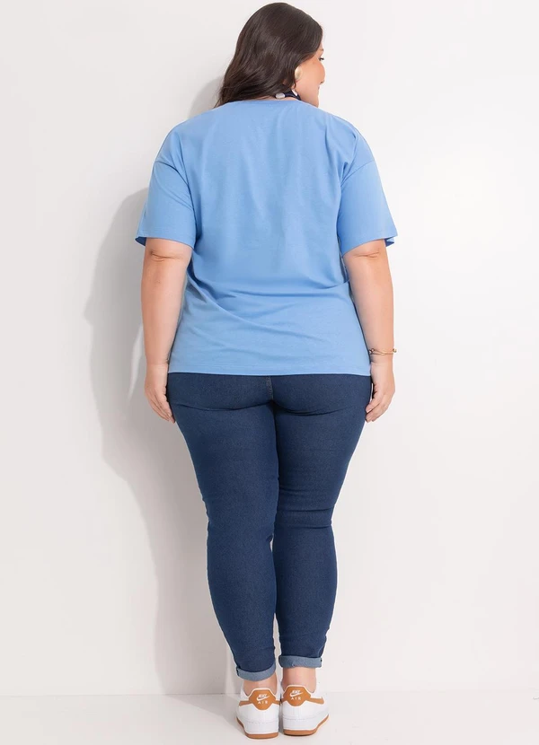 Disney - Blusa Lilo & Stitch Azul 4