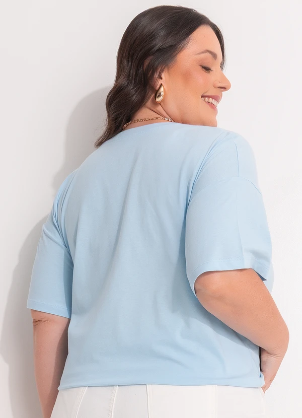 Disney - Blusa Lilo & Stitch Azul 2