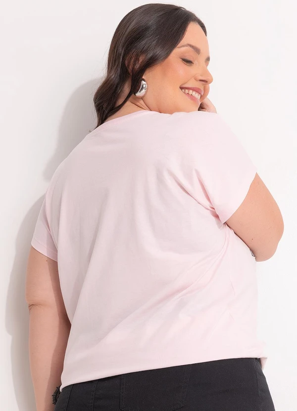 Disney - Blusa Lilo & Stitch Rosa 2