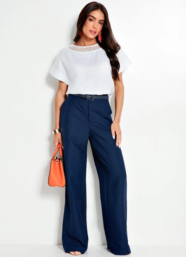 Souq - Blusa Linho Off White 3