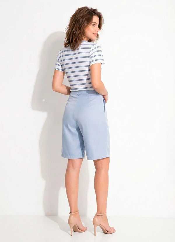 Quintess - Blusa Listrada em Malha Canelada 6