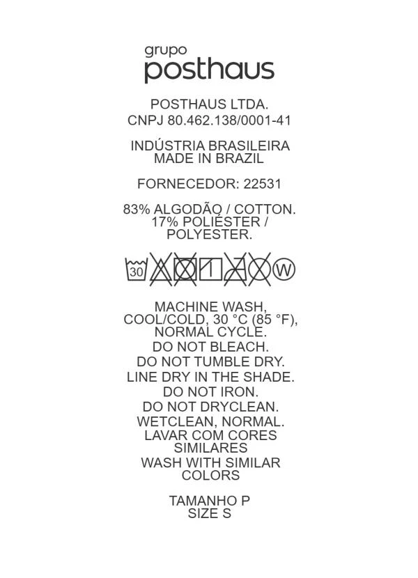 Quintess - Blusa Listrada em Malha de Algodão com Bordado de Coração 5