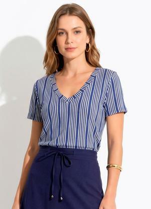 Blusa (Listrada) em Malha de Viscose