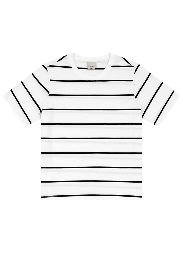 Malwee - Blusa Listrada Navy Off White 2