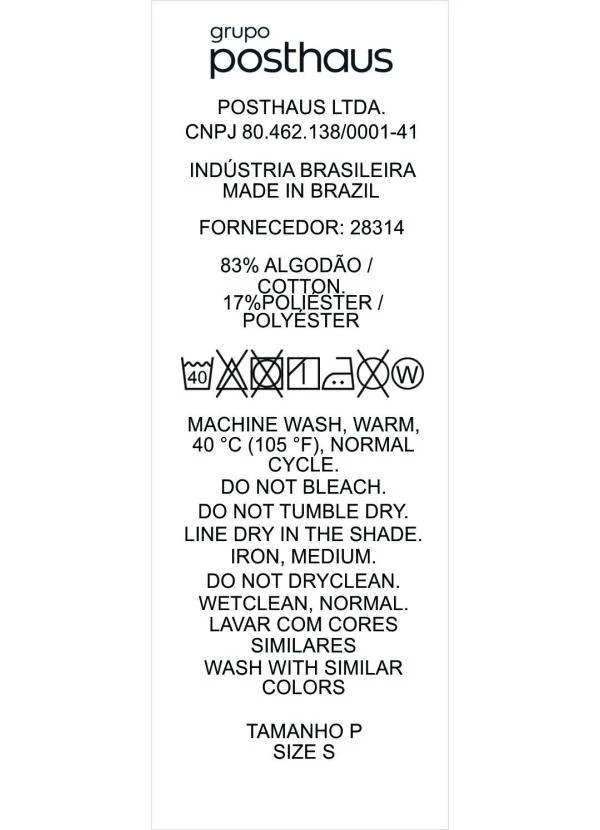 Quintess - Blusa Listrado Branco e Preto em Malha de Algodã 7