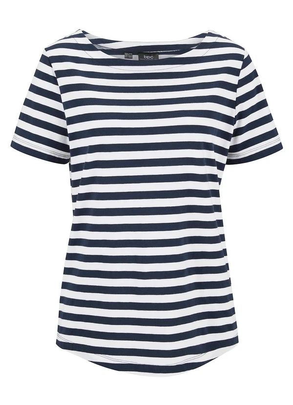 bonprix - Blusa Listrado em Meia Malha Listrada 9