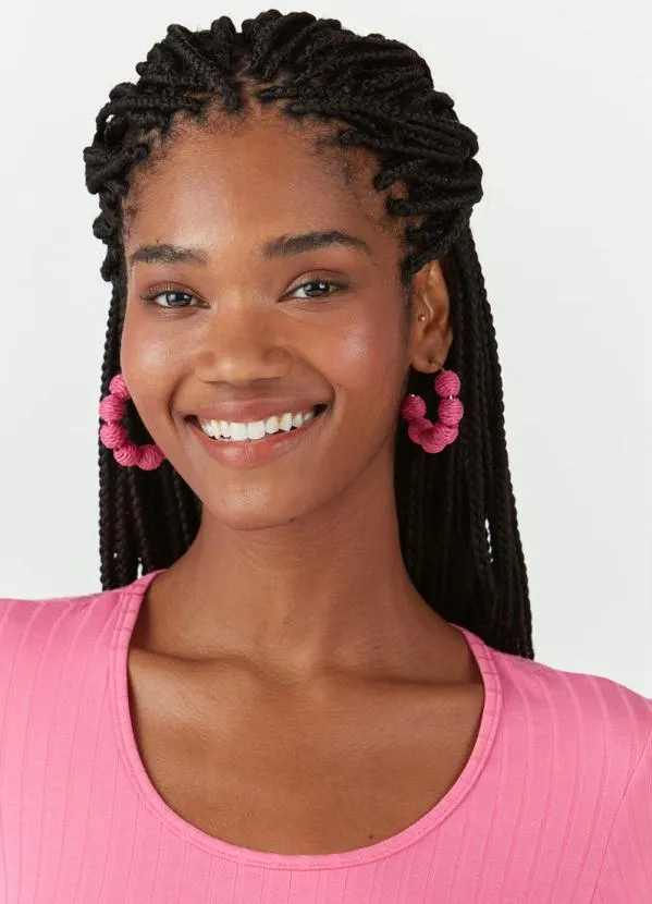 Malwee - Blusa Malha Canelada Viscose Rosa 5