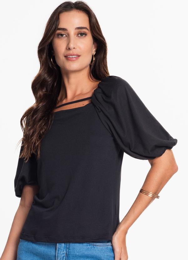 Endless - Blusa Malha Feminina Preto