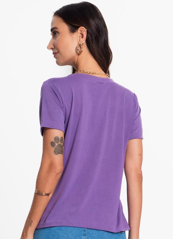 Rovitex - Blusa Malha Feminina Roxo 2