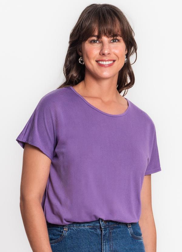 Rovitex - Blusa Malha Feminina Roxo