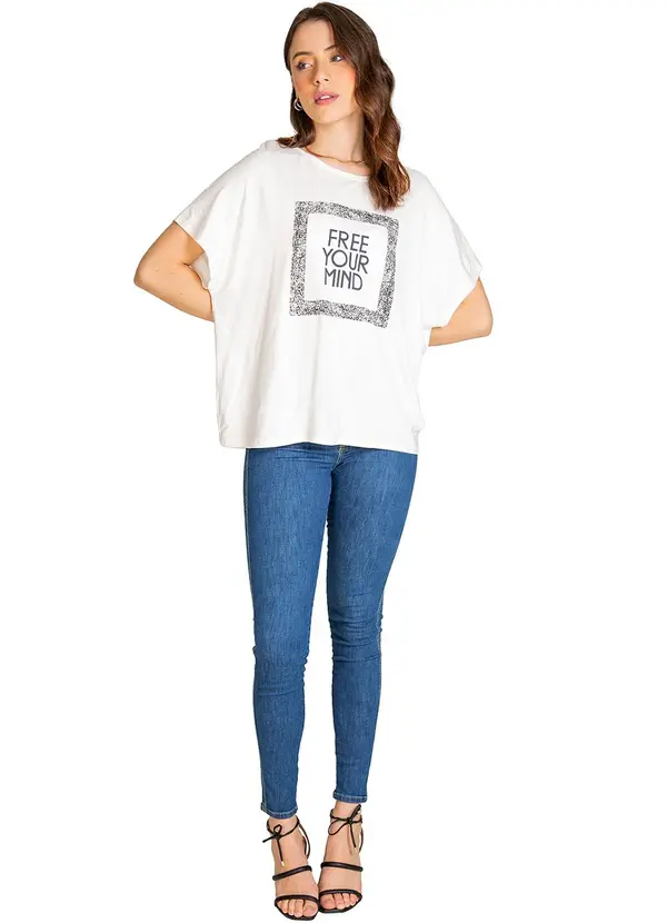 Select - Blusa Malha Visco Premiere Bege 3