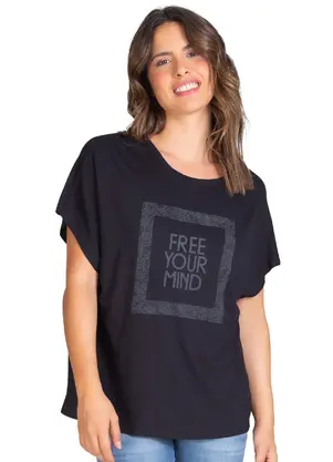 Select - Blusa Malha Visco Premiere Preto - SELECT