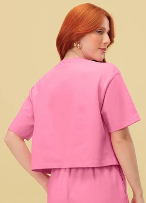 Angel - Blusa Malhao Basic Rosa - ANGEL