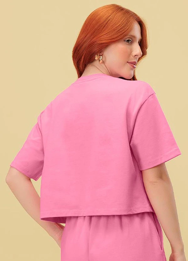 Angel - Blusa Malhao Basic Rosa 2