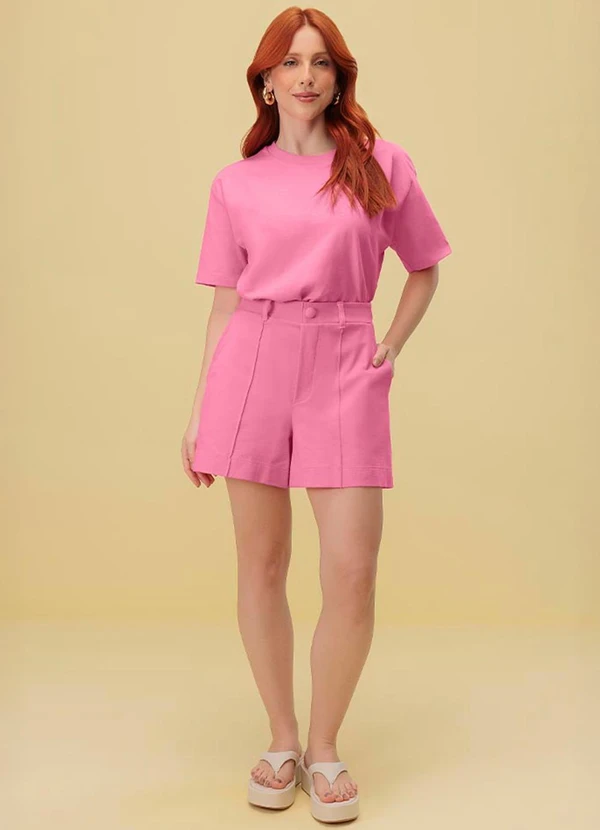 Angel - Blusa Malhao Basic Rosa 3