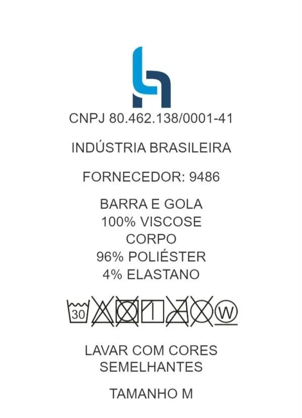 bonprix - Blusa Manga Curta com Visual Duplo Preta 8