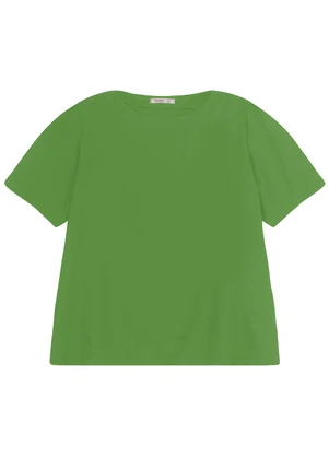 Secret Glam - Blusa Manga Curta Feminina Plus Size Verde - SECRET GLAM