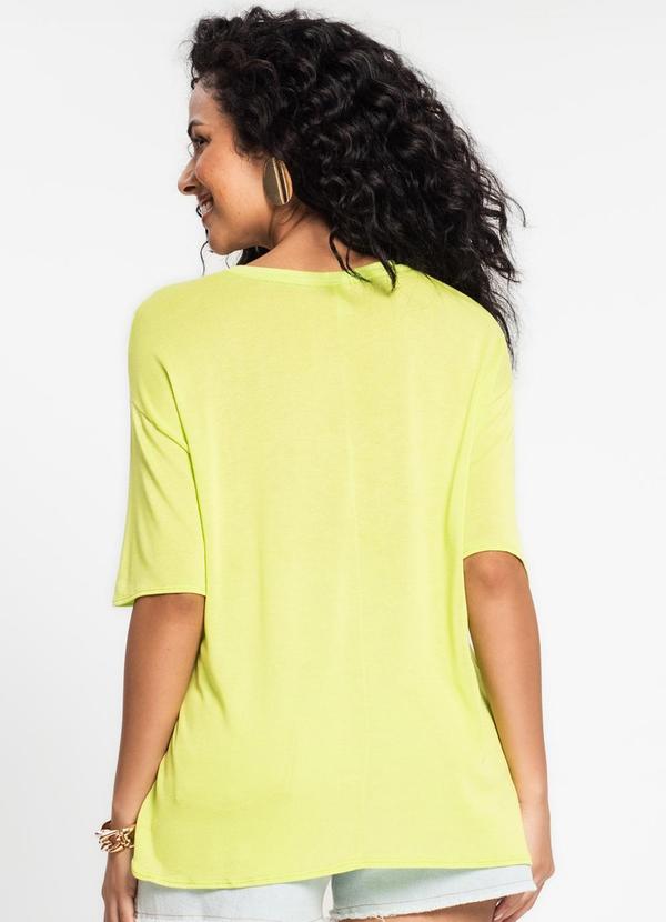 Rovitex - Blusa Manga Curta Feminina Verde 2