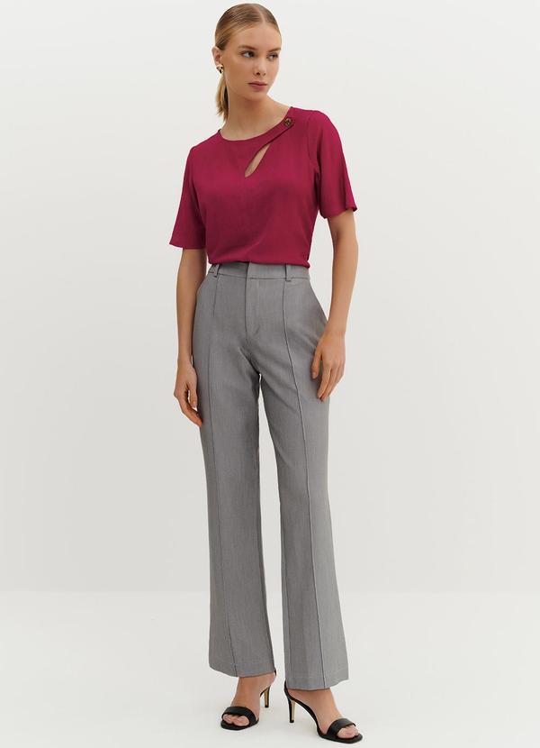 Principessa - Blusa Manga Curta Transpassada Gisleine 3