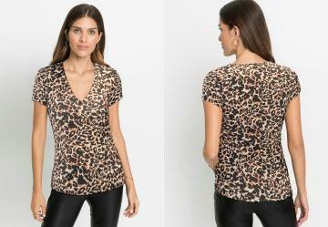 Blusa Manga Curta Ona Marrom