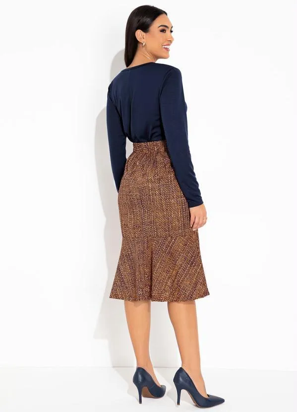 Rosalie - Blusa Marinho com Corrente 4