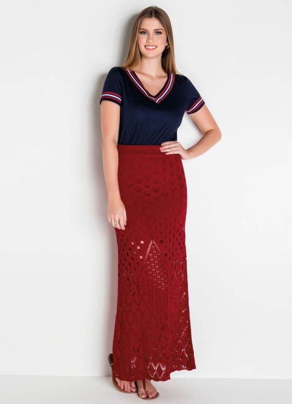 Rosalie - Blusa Marinho com Faixa 6