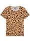 Malwee - Blusa Tradicional Animal Print Marrom - variação: Marrom