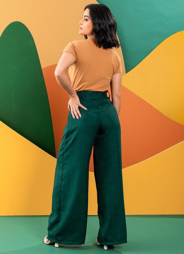 Quintess - Blusa Marrom Canela em Malha de Algodão 4