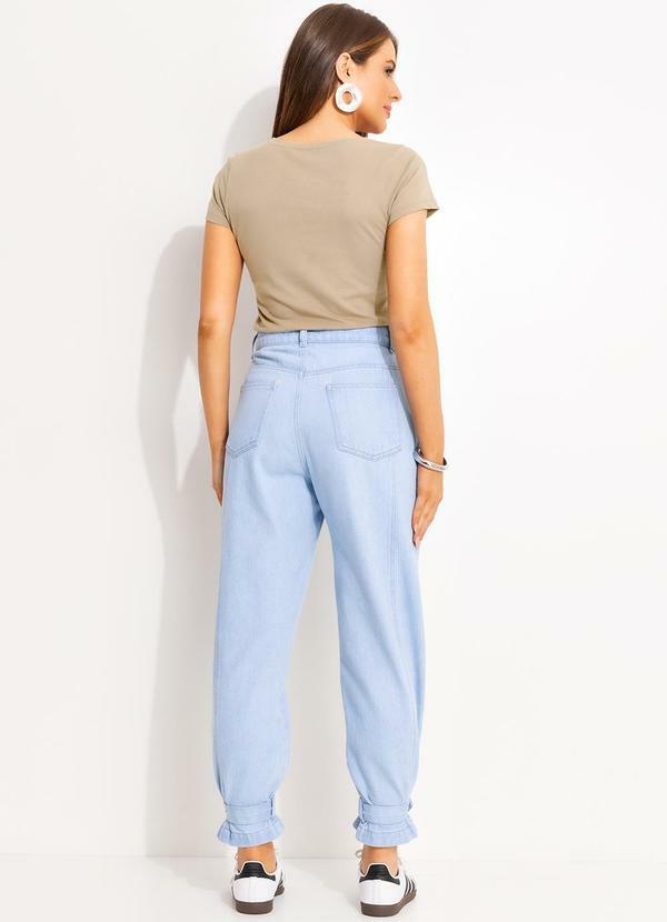 Quintess - Blusa Marrom Claro em Malha de Algodão 5