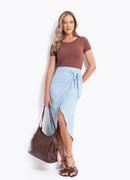 Blusa (marrom) em malha cotton
