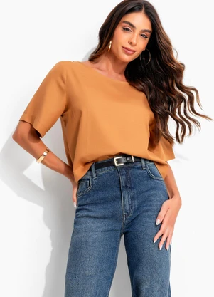 Colcci - Blusa Marrom - COLCCI