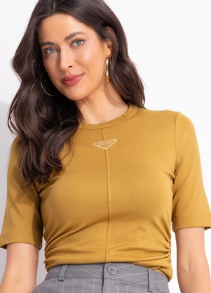 Colcci - Blusa Marrom - COLCCI