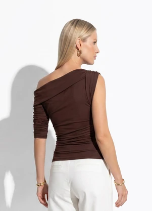 Colcci - Blusa Marrom - COLCCI