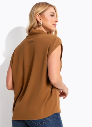 Colcci - Blusa Marrom - COLCCI