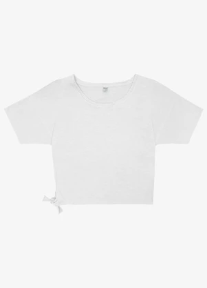 Infinita Cor - Blusa Meia Malha Branco - INFINITA COR