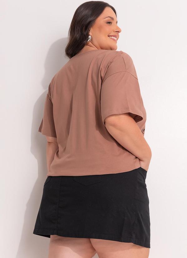 Blusa Minnie Mouse Marrom 4