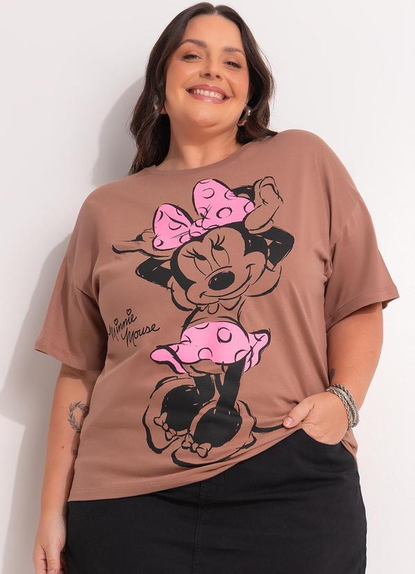 Blusa Minnie Mouse Marrom 6