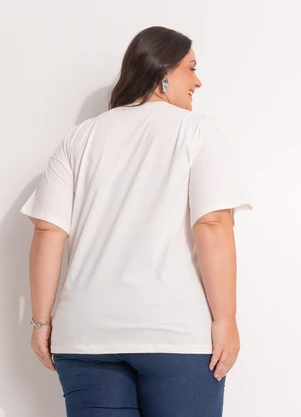 Disney - Blusa Minnie Mouse Off White - DISNEY