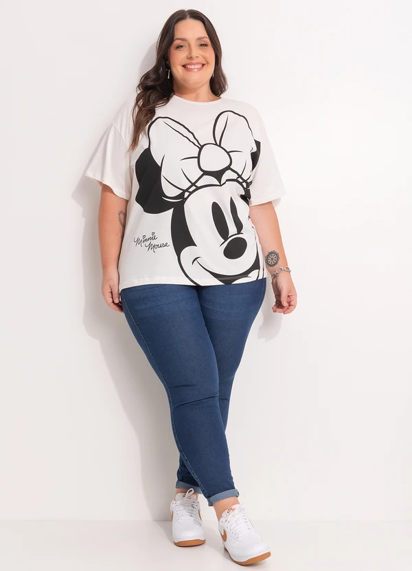Disney - Blusa Minnie Mouse Off White 3