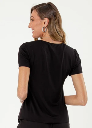 Cativa - Blusa Misturinha Preto - CATIVA