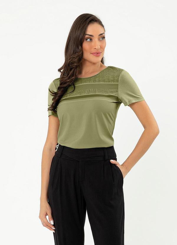 Cativa - Blusa Misturinha Verde