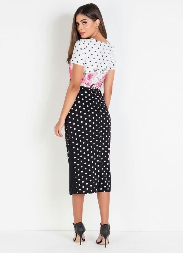 Outlet - Blusa Moda Evangélica Com Estampa Barrada 4