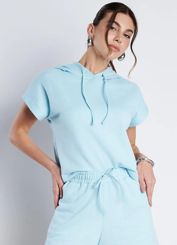 Meu Jeans - Blusa Moletinho Essenza Azul 5