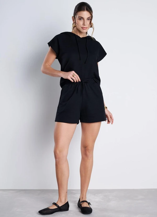 Meu Jeans - Blusa Moletinho Essenza Preto 2