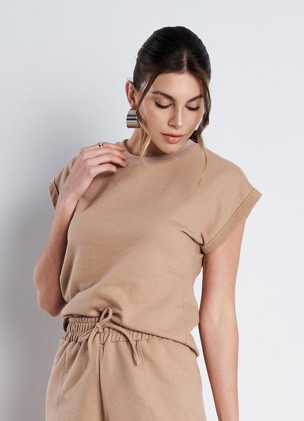 Meu Jeans - Blusa Moletinho Sandy Terra