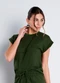 Meu Jeans - Blusa Moletinho Sandy Marrom - variação: Verde Militar