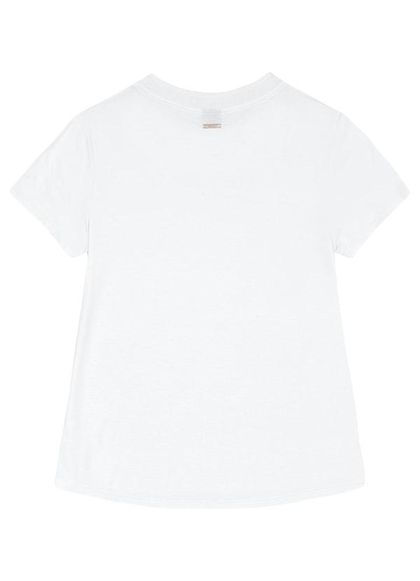 Enfim - Blusa Mullet em Viscose Branco 2